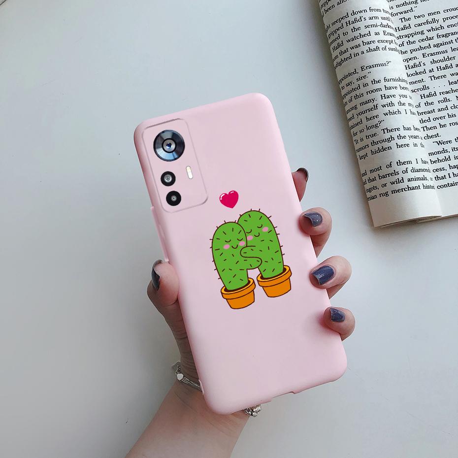 Чехол для Xiaomi 12T Мягкий силикон Милый кот Мультяшный Защитный чехол для Xiaomi 12T Pro 5G Чехлы для телефона Mi 12 T 12TPro 2022 Fundas