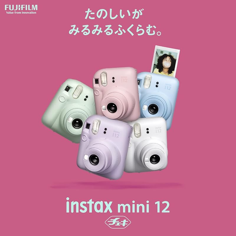 FUJIFILM Instax камера мгновенной печати instax mini 12 мятно-зеленый INS MINI GREEN