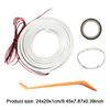 LED Car Trunk Light Strip Multifunction Dynamic Flowing Light Strip Auto Sensor Tail Light Strip for Sedan SUV Hatchback Pickup