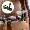 1Pc Hidden Car Hook Phone Holder Car Seat Headrest Hook Universal Car-mounted Multi-functional Mobile Phone Holder Car Accessory