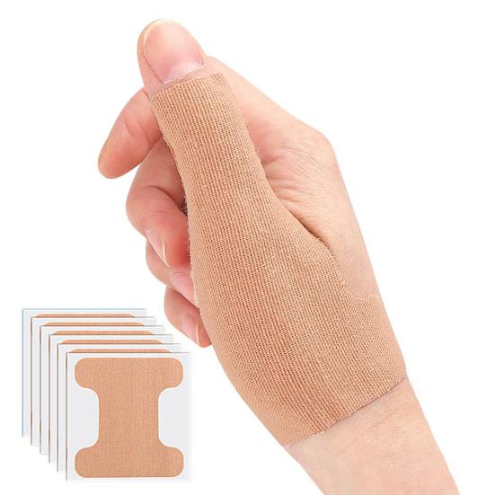 10 Pcs Thumb Support Tape Self Adhesive Elastic Thumb Pain Relieving Patch Stretchy Athletic Tape for Sport Housework Joint Support