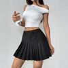 Women's Summer New Commuter Pleated Spice A Line Skirt