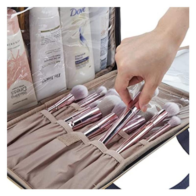 Водонепроницаемая косметичка для путешествий, портативная косметичка, органайзер, большая вместимость, легкие сумки для хранения принадлежностей для ванной комнаты, ящик для хранения принадлежностей