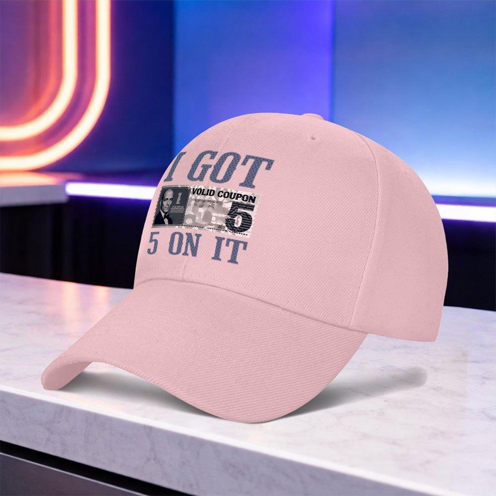 Я НАДЕЛА Кепка для бейсбола с принтом 'I GOT ON IT', легкая, унисекс, для активного отдыха, спорта, фестивалей, вечеринок, на каждый день