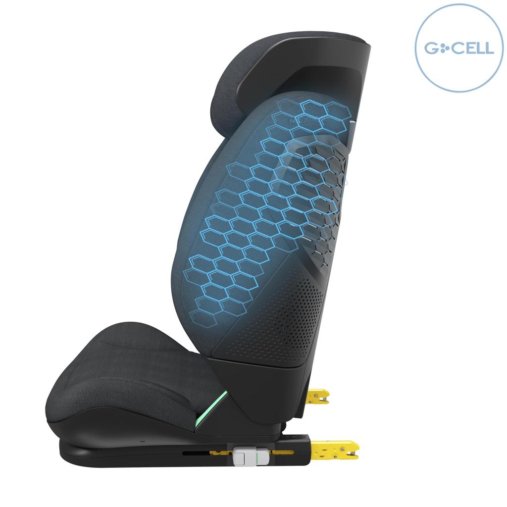 Совместим с креплением ISOFIX и ремнем безопасности RODIFIXPRO2 AUTHENTICGRAPHITE Rodifix Pro 2 Authentic Graphite от 3 с половиной лет