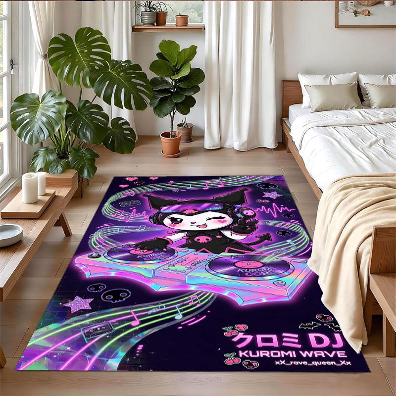 Crystal Velvet Rug Soft Non Slip Indoor Floor Mat Home DecorKuromi