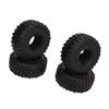 1.9in RC Car Tire Uneven Texture Surface Stable Grip Rubber Wheel Fit for 110 Remote Control