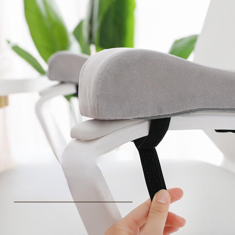 Office Chair Armrest Pad Elbow Pillow Comfortable Support Cushion Memory Foam Inner Core Sofa Cushion for Home Office Game Chair
