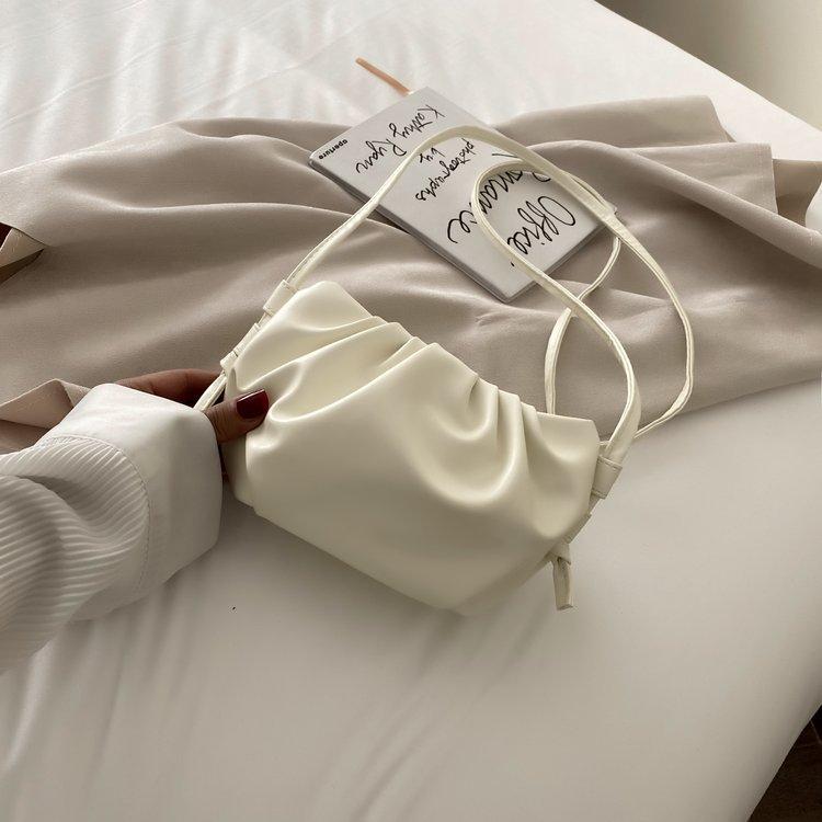 Мягкая женская сумка через плечо из искусственной кожи, маленькие сумки через плечо Cloud для женщин, модные женские сумки, сумки-мессенджеры