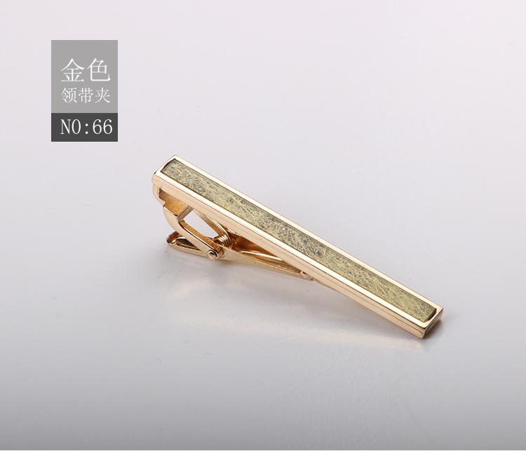 Зажим для галстука Матовый Зажим для воротника Мужской Формальный Деловой Золотой Серебристый Металлический зажим высокого класса