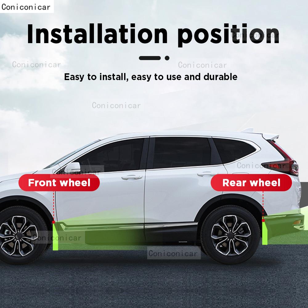 For ZEEKR 001 EV 2025 Mud Flaps Splash Guard Mudguards MudFlaps Front Rear Wheel Fender Styling Car Protector Accessories