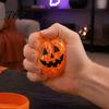 Stretchable Squeeze Toy Halloween Dumpling Stress Relief Toy, Cartoon Steamed Bun with Steamer, Sensory Ball Fidget Party Favors Anxiety Gadget
