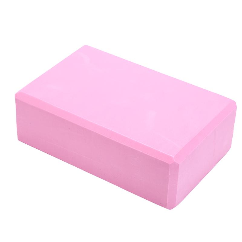Yoga Block Exercise Fitness Sport Props Foam Brick Stretching Aid Pilates