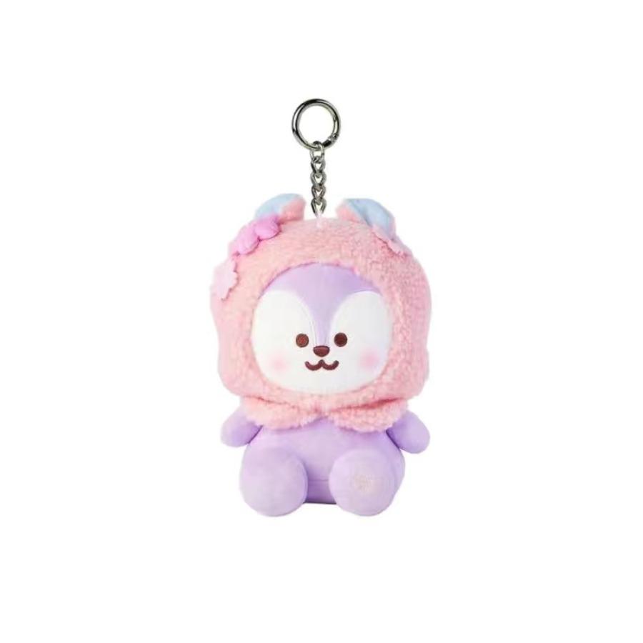Плюшевая игрушка Веер Сакуры BT21 серия KPOP кукла-сидячка группы BTS подарки день рождения пара взрослый Мягкая обнимательная уютная каваии очаровательная набивная