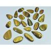 280Cts. Natural Tiger Eye Mix Cabochon Loose Gemstone 22Pcs Lot 18 - 25 MM C-738