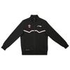 Куртка для судей по баскетболу Li Ning CBA Series с принтом и воротником-стойкой, мужская, черная, AWDTD31-1