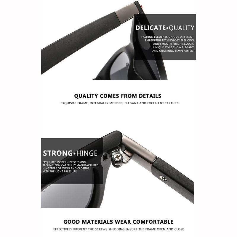 Мужские солнцезащитные очки, поляризационные солнцезащитные очки UV400, солнцезащитные очки дневного и ночного использования двойного назначения, безопасные для вождения, очки ночного видения, легкие очки