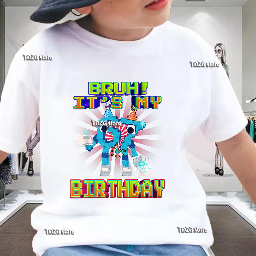 Summer Funny Six Seven 67 Digit 3D Print Children's T-Shirt Casual Boys Short Sleeve Fashion Comfortable Kids Sport Clothes
