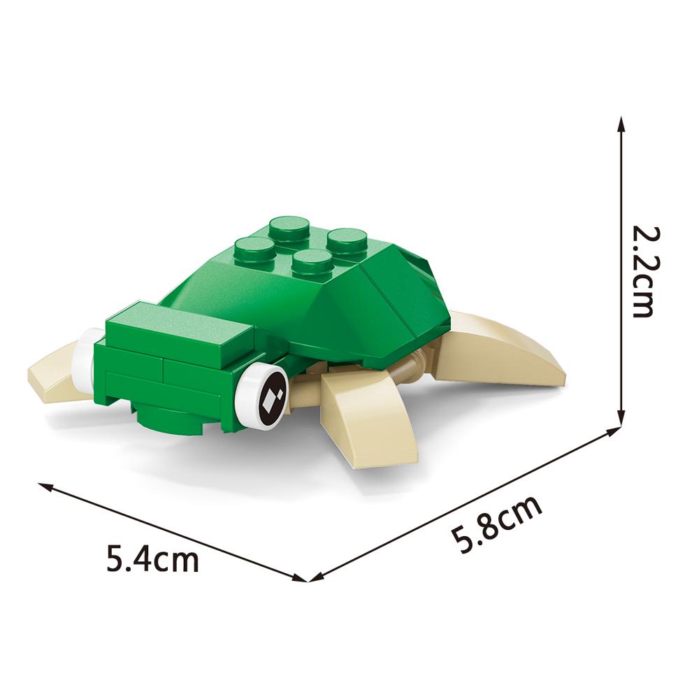 Мир Насекомых Животные Скорпион Богомол Муравьи Паук Птицы Морское Животное Строительные Блоки Игрушки Настольные Украшения Кирпичики Детский Подарок