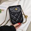 Сумка Новая Универсальная Crossbody Премиум Легкая Роскошь Цепочка Мини-сумка для Телефона Кожаная Женская Сумка Багаж