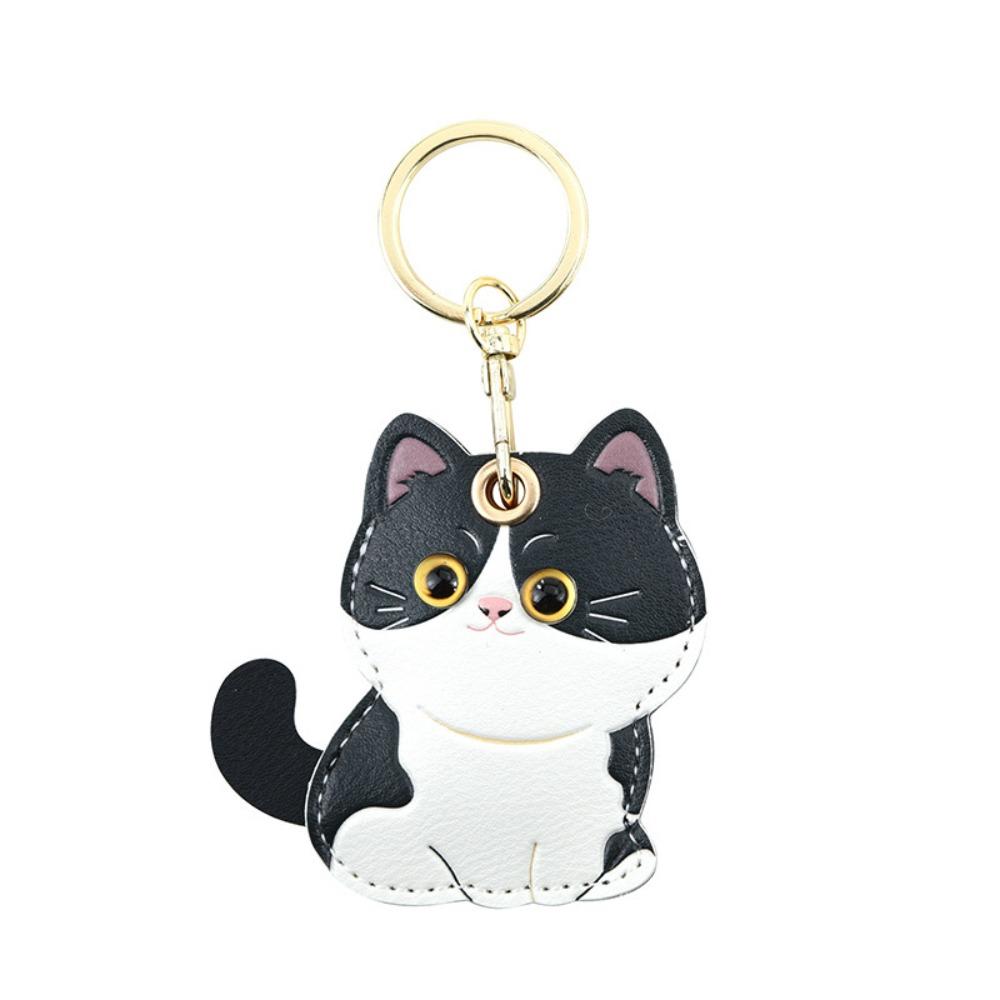 DIY Animals Keychain Handmade Access Card Cover Cute Key Ring Car Accessory