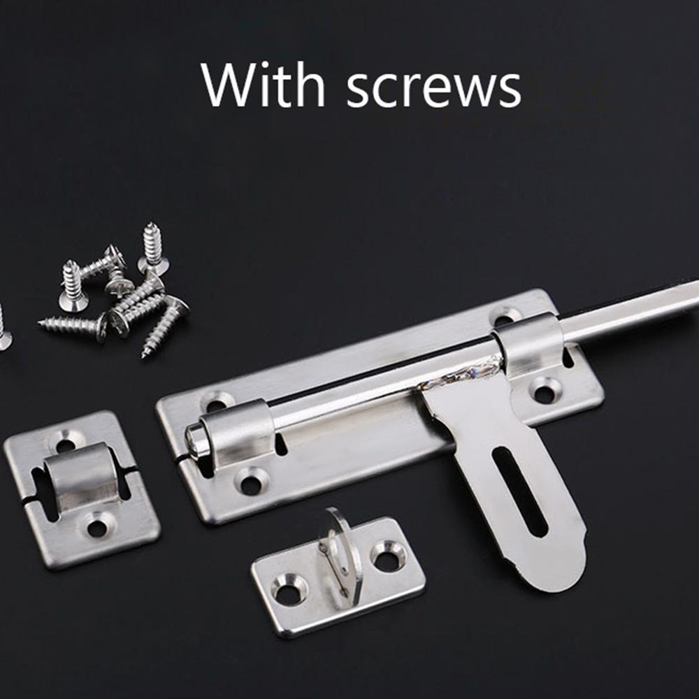 Аппаратные части Домашняя фурнитура Нержавеющая сталь Замок для шкафа Шпингалет Навесной замок Противоугонный замок