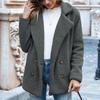Elegant Faux Fur Cashmere Women Coat Autumn Winter Warm Solid Color Female Plush Overcoat Pocket Casual Teddy Outerwear 22942