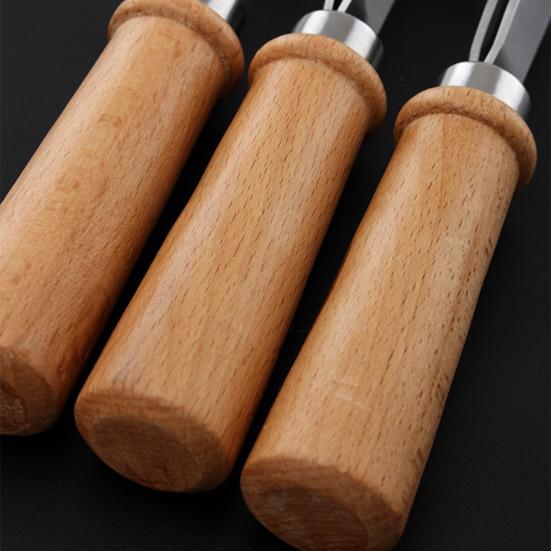 Кожаная канавка для кромок Регулируемая деревянная ручка Легко держать Эргономичная многофункциональная одежда своими руками Кожаная кромка для шитья канавок Фабрика инструментов для вырубки