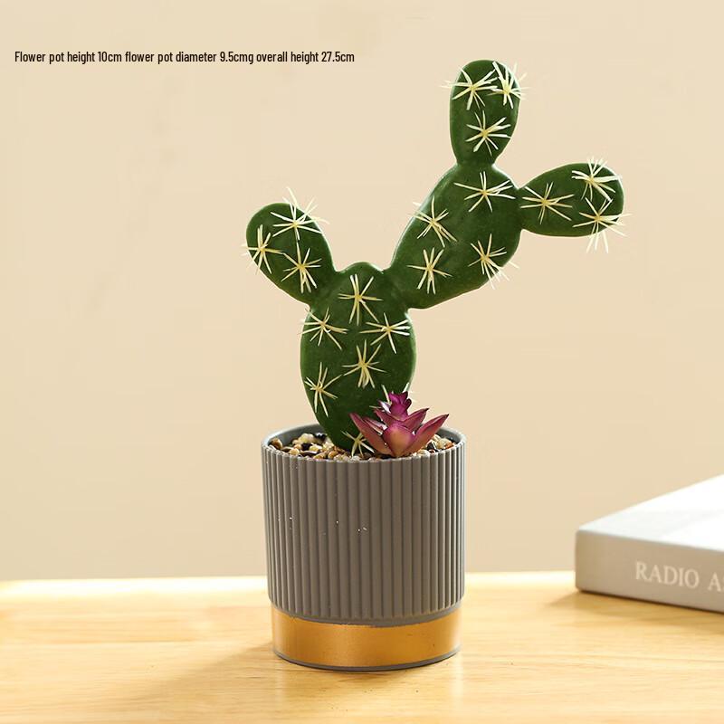 Nordic Creative Faux Tropical Cactus Decor