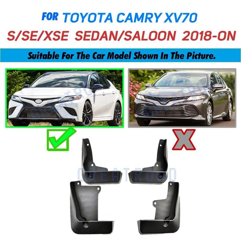 Автомобильные брызговики для Toyota Camry 2018, брызговики, брызговики, брызговики, набор для стайлинга Fender, литой