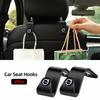 2Pcs Car Seat Headrest Hook Hanger Storage Organizer For Volvo XC90 V90 V60 XC60 V40 EC40 EX40 S80 S60 S90 C40 XC40 V70 XC70 C30
