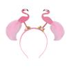 Hawaiian Party Headband Felt Luau Head Boppers Palm Tree Flamingo Pineapple Headbands for Summer Beach Themed Party Favors