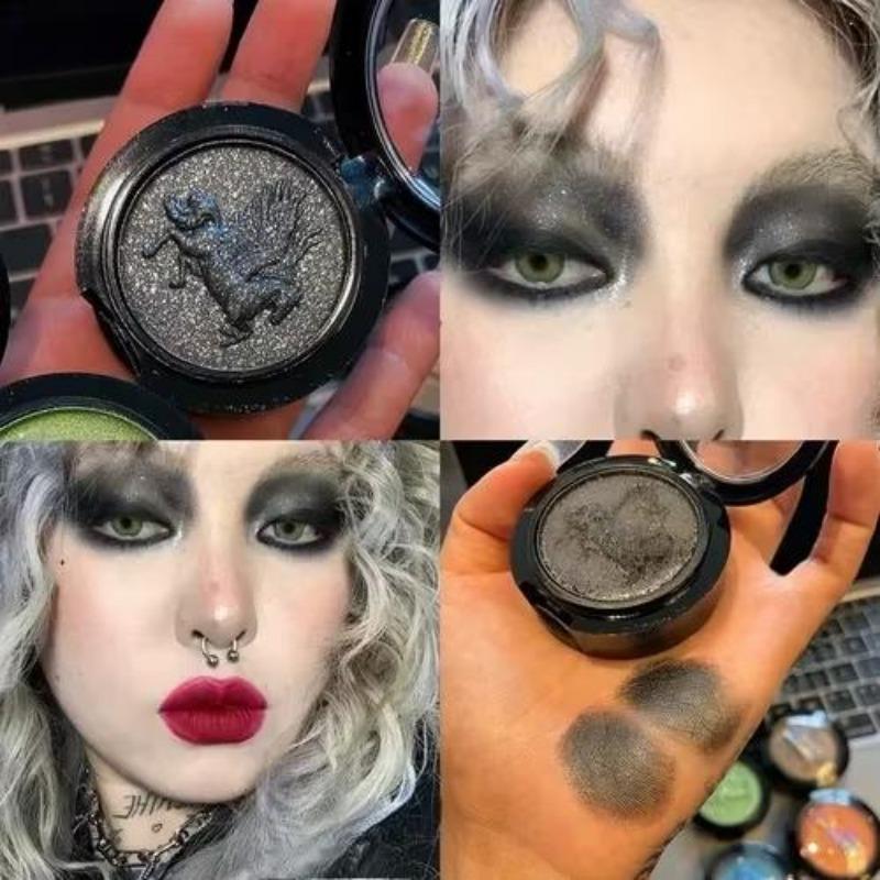Блестящие тени для век, перламутровый хайлайтер, пудра для макияжа, палитра теней для век с бриллиантами, яркая блестящая косметика для макияжа глаз