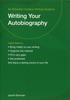 Книга A Guide To Writing Your Autobiography