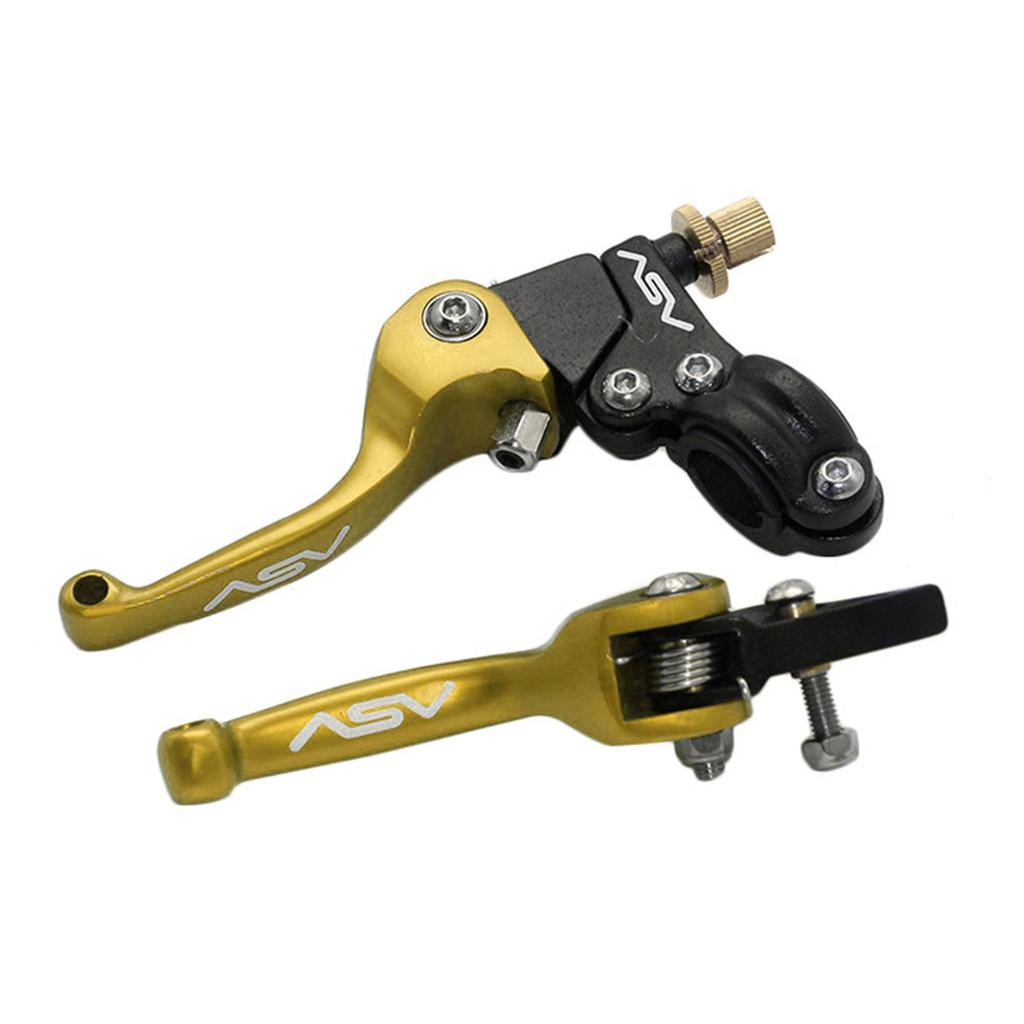 7/8 ''22 мм рычаги тормоза, сцепление, бычий рог для CRF KLX YZF EXC, универсальный для грязи, пит-байка, мини-велосипеда, часть для мотокросса