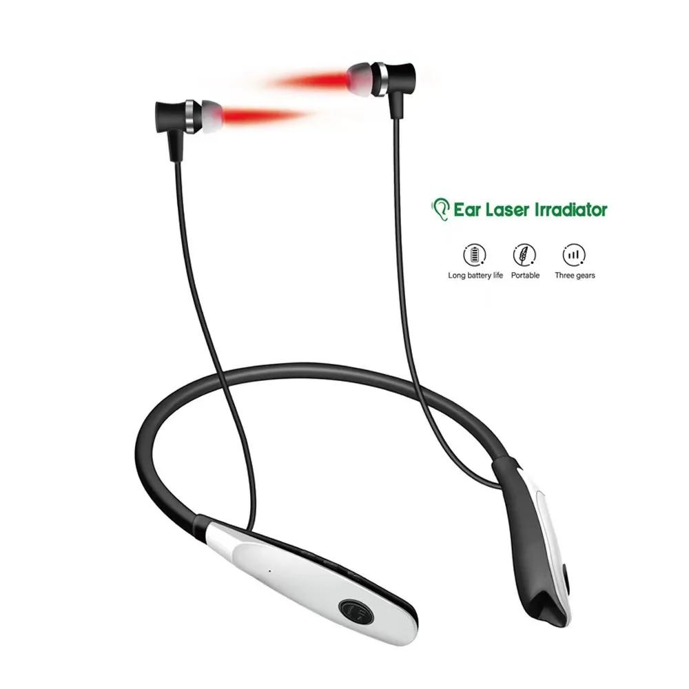 Portable Hanging Red Light Ear Device 650nm - LLLT Earplugs for Multi-Area Comfort Support