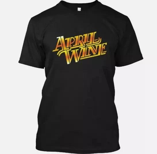 Limited NEW Popular April Wine Canadian Graphic Vintage Art Logo T-SHIRT S-5XL