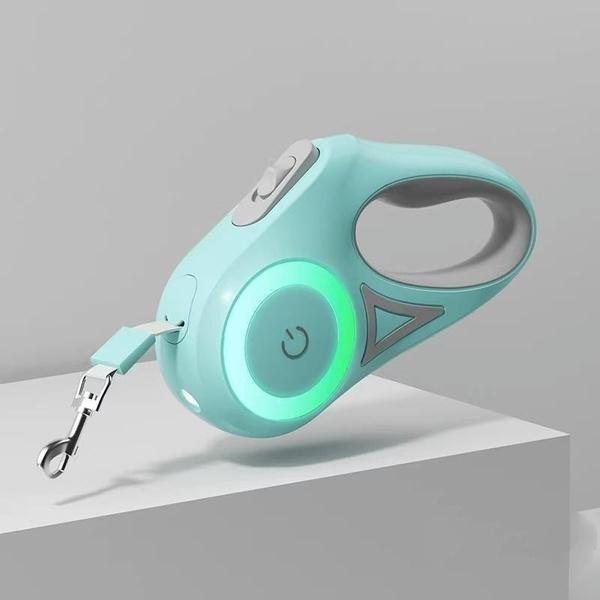 Поводок для собак 5 м/3 м, регулируемый поводок для собак, товары для домашних животных со светодиодной подсветкой для маленьких, средних и больших собак, прогулки, бег, щенки, аксессуары для домашних животных