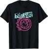 Футболка рок-группы Blink 182, Футболка Blink 182 со смайликом, Унисекс футболка в подарок фанатам
