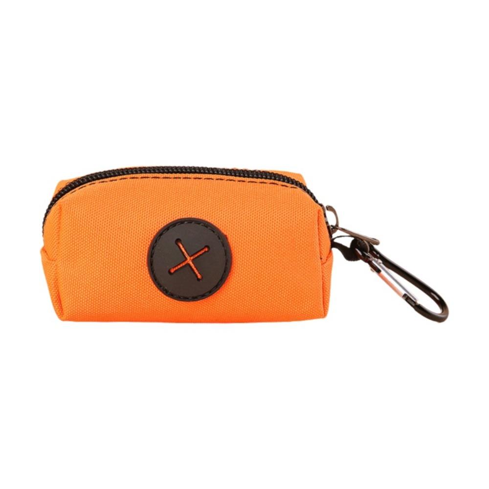 Portable Dog Poop Bag Holder Oxford Cloth Animal Waste Collection Pouch Walking