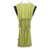Stussy Однотонное платье с V-образным вырезом без рукавов S Зеленая система Женщины Б/у