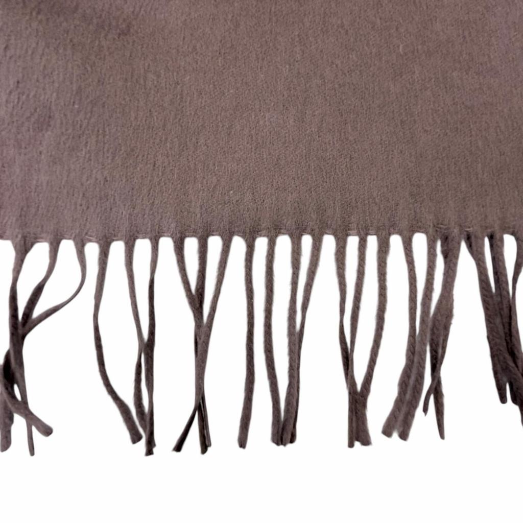 Pristine DIOR Stall CD logo embroidered fringe scarf Pink silk mens 93C0015DH001 Used