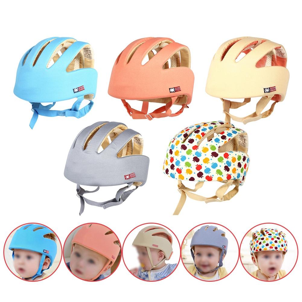 1 шт. 100% хлопок детский уход шапка шлем для малышей младенец девочки мальчики защита