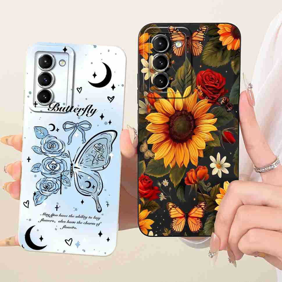 Чехол для Samsung Galaxy S21 Plus Мягкий Силикон Конфетный Расписной Чехол для Телефона Для Samsung S 21 S21+ Plus 5G Задняя Крышка Корпус