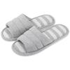 Fashion Shevalues Women Indoor Slippers Four Seasons Soft Cotton Slippers Open Toe No-slip Leisure Flip-flops For Gril Home Flats Slides