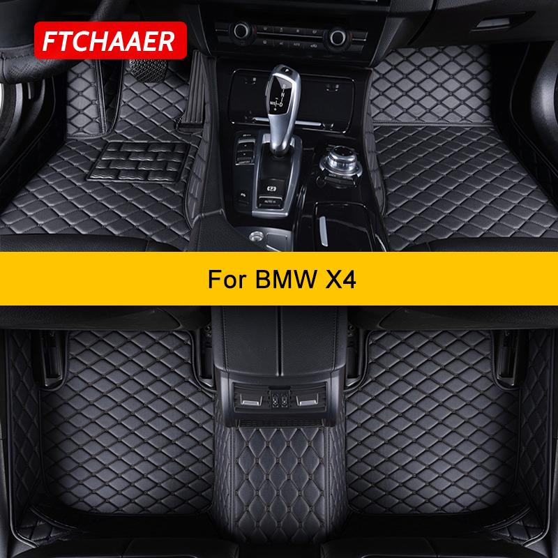 Автомобильные коврики для BMW X4 F26 G02 F98 Автомобильные ковры для ног Автомобильные аксессуары