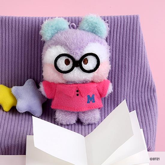 BT21 Брелок для ключей Minini Plush PREPPY ver.