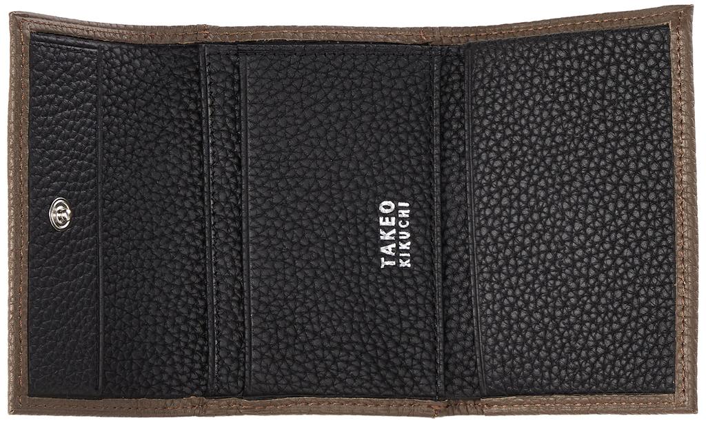 Бумажник Takeo Kikuchi Bill в три сложения 733605 (Шоколад)