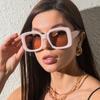 New Oversized Square Sunglasses Vintage Designer Women Fashion Sun Glasses Green Pink Shades Uv400 Luxury Brand Female