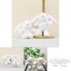 Adorable Plush Bunny Rabbit Keychain Soft Stuffed Animal Doll For Bags Keys
